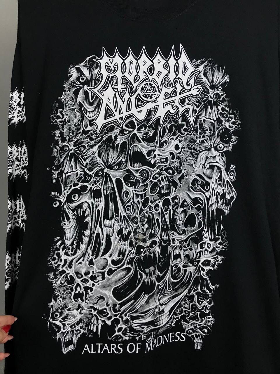 Band Tees Altars of Madness vintage rock band overprinted longsleeve Size US XL / EU 56 / 4 - 3 Thumbnail