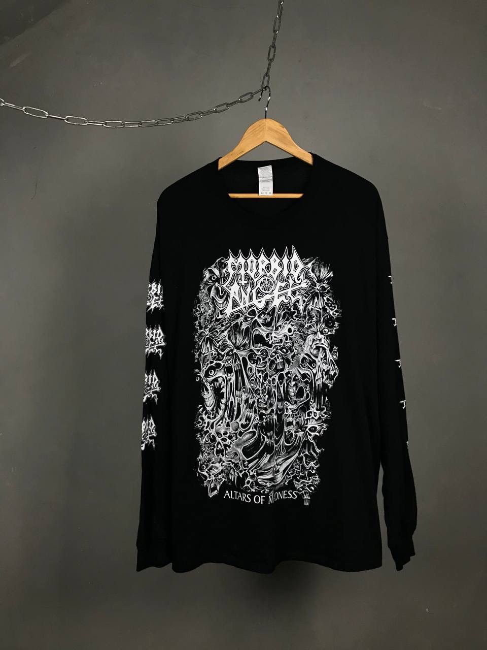 Band Tees Altars of Madness vintage rock band overprinted longsleeve Size US XL / EU 56 / 4 - 1 Thumbnail