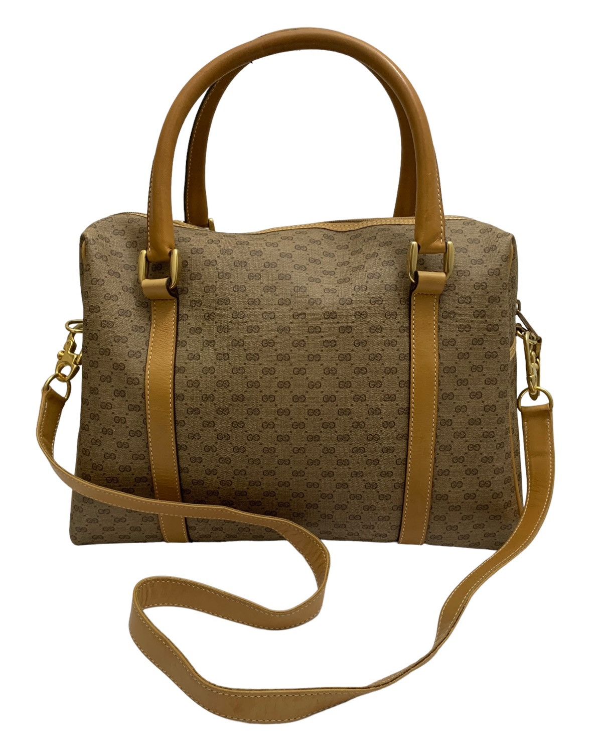 Gucci RARE ‼️ Authentic Gucci Vintage Boston Bag Size ONE SIZE - 2 Thumbnail