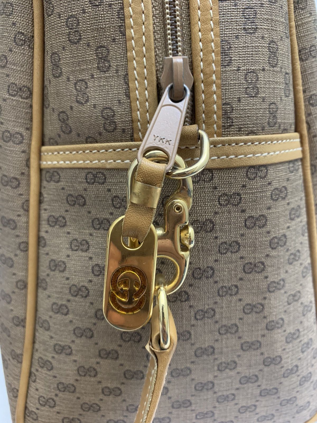 Gucci RARE ‼️ Authentic Gucci Vintage Boston Bag Size ONE SIZE - 6 Thumbnail