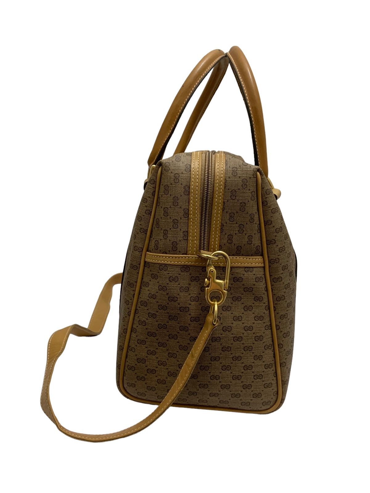 Gucci RARE ‼️ Authentic Gucci Vintage Boston Bag Size ONE SIZE - 4 Thumbnail