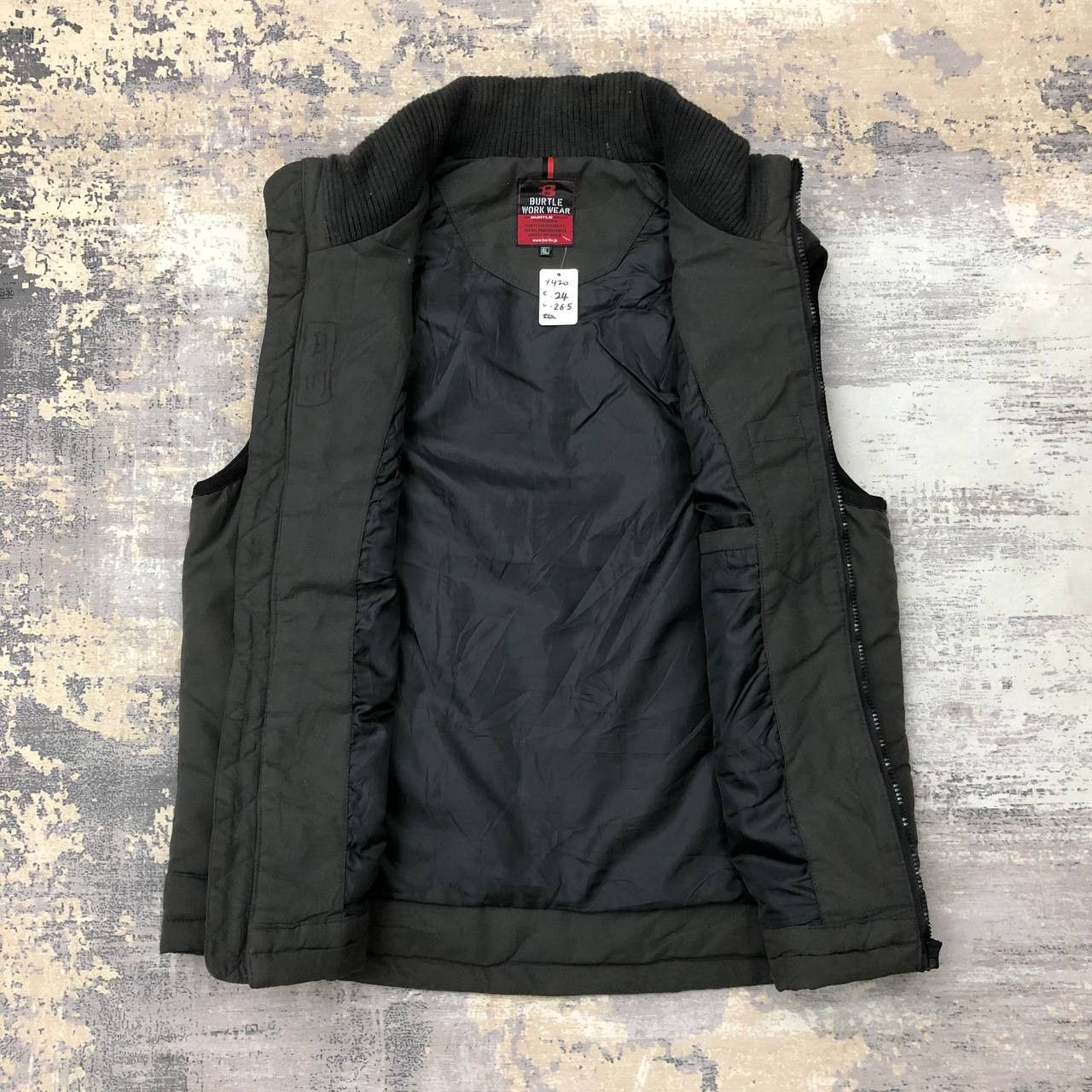 Japanese Brand 420 JAPAN BURTLE WORKWEAR DOWN VEST JACKET Size US L / EU 52-54 / 3 - 2 Thumbnail
