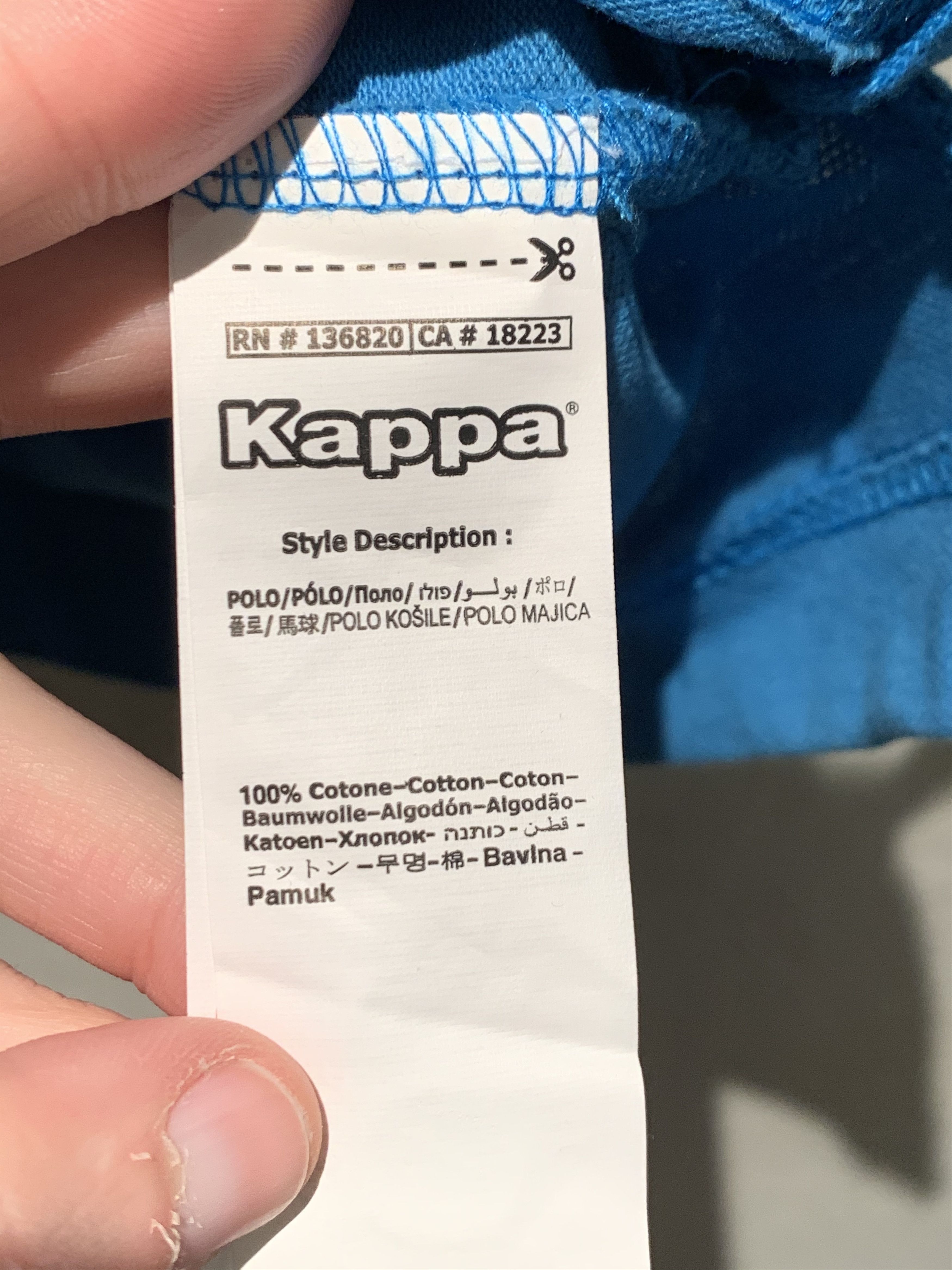 Designer × Kappa *RARE* Kappa Italia Flag Italy Polo Shirt - Medium Size US M / EU 48-50 / 2 - 8 Thumbnail