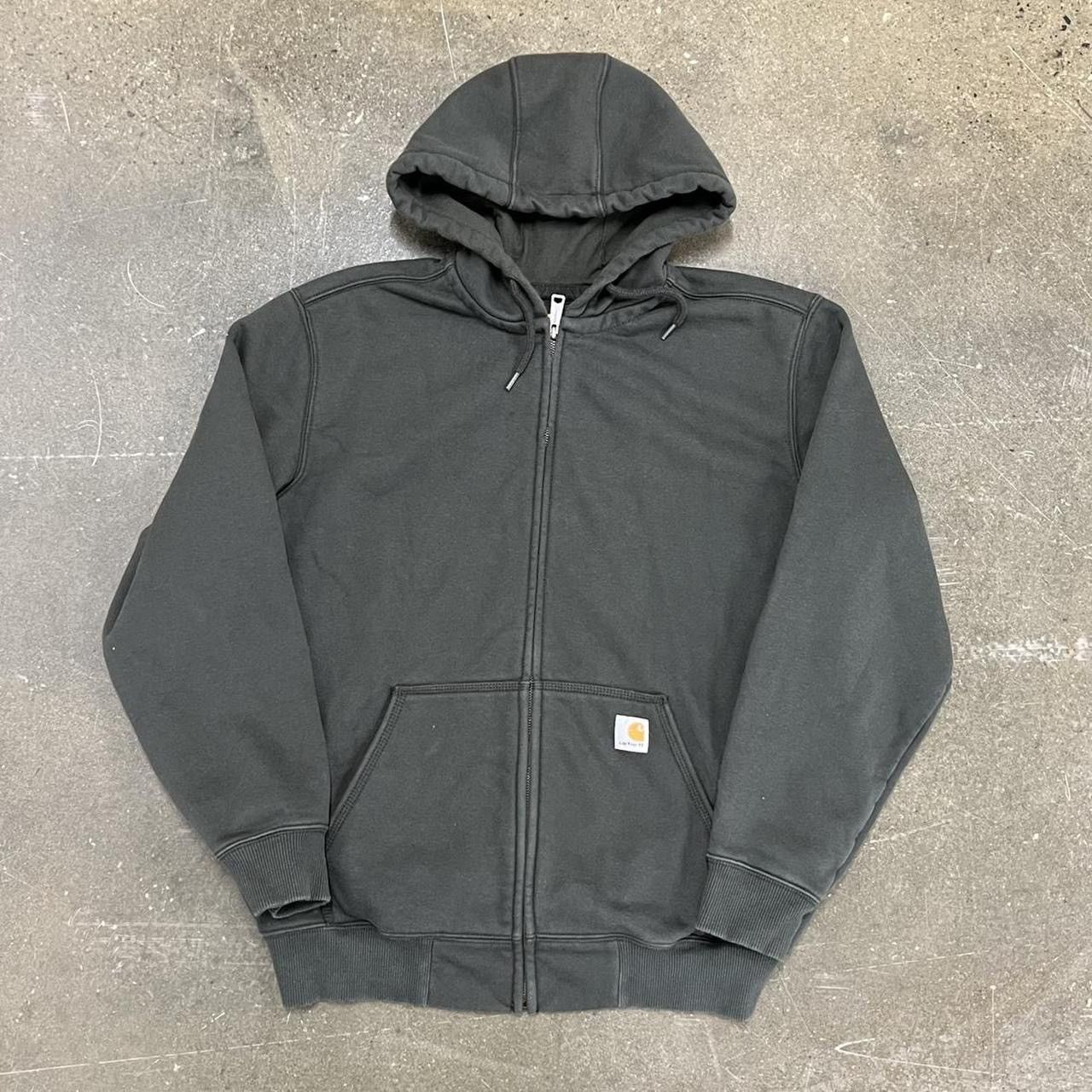 Carhartt Vintage Style Carhartt Full Zip Hooded Sweatshirt Size US L / EU 52-54 / 3 - 1 Thumbnail