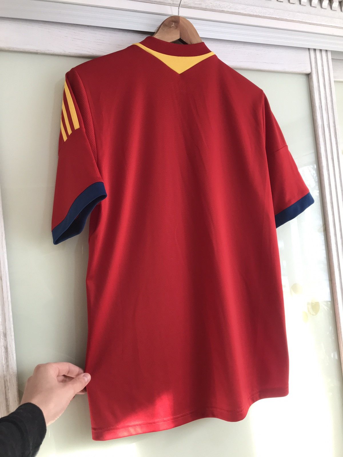 Adidas Spain 2012-2013 Home Soccer Jersey Football Kit Shirt Size US M / EU 48-50 / 2 - 4 Thumbnail