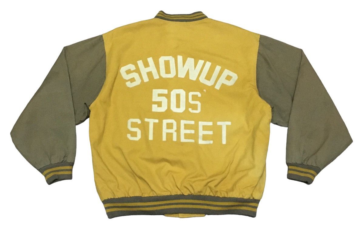 Rare Vintage Japanese Brand Off-Road Varsity Jacket 1980s