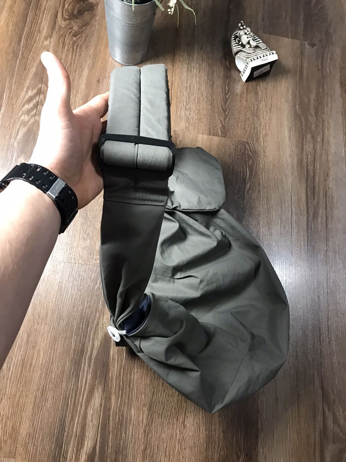 Japanese Brand × Vintage Oversized Crossbody messenger Grey bag Size ONE SIZE - 5 Thumbnail