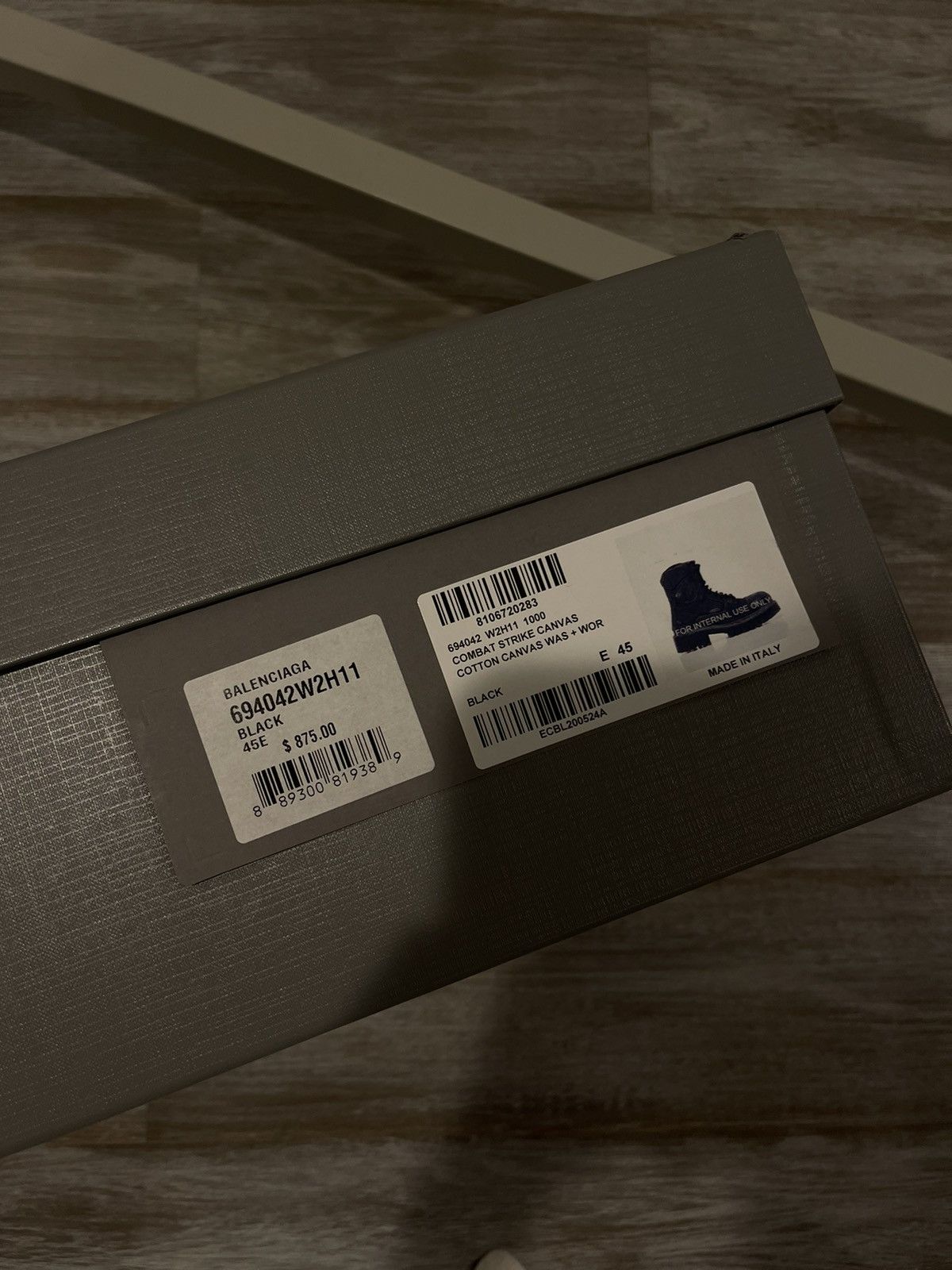 Balenciaga Balenciaga Canvas Strike Boots Size US 12 / EU 45 - 10 Thumbnail