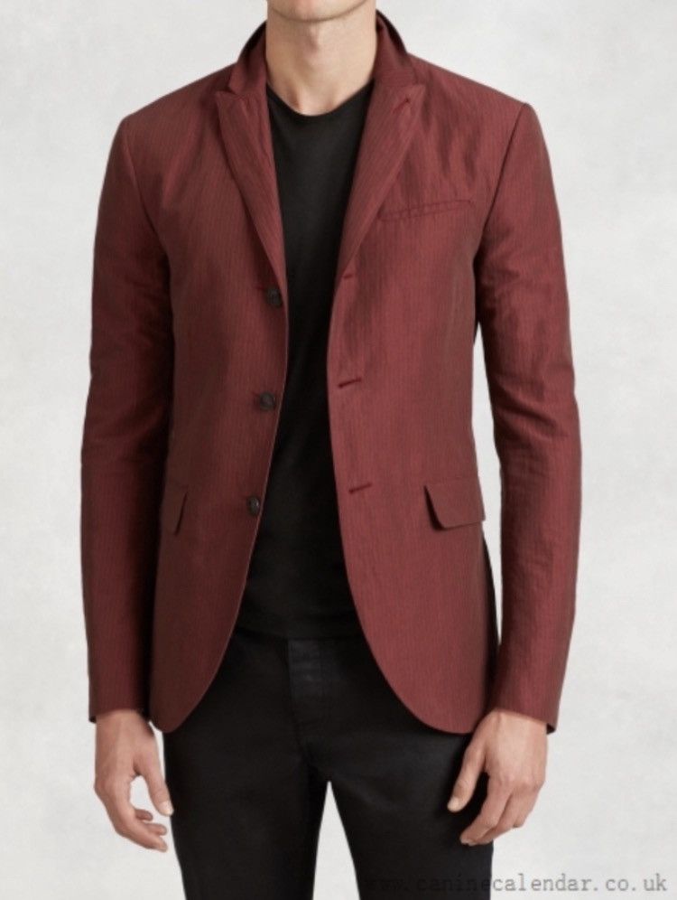 Convertible lapel jacket. 52