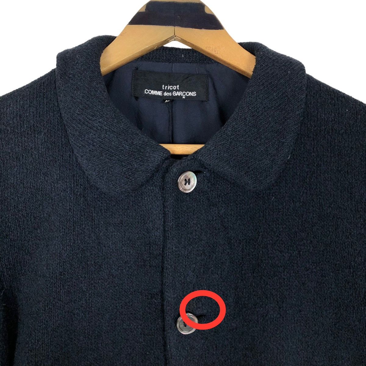 Comme des Garcons Vintage Tricot Comme Des Garcons 2000SS Cotton Light Jacket Size M / US 6-8 / IT 42-44 - 8 Thumbnail