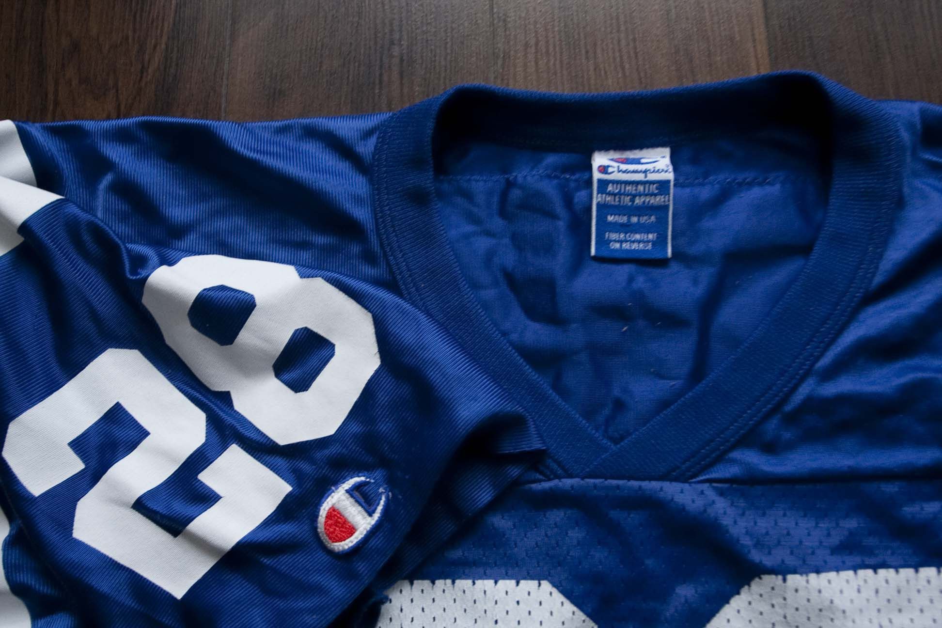 Champion × NFL × Vintage Marshall Faulk Jersey Indianapolis Colts Champion Size 44 Size US L / EU 52-54 / 3 - 4 Thumbnail