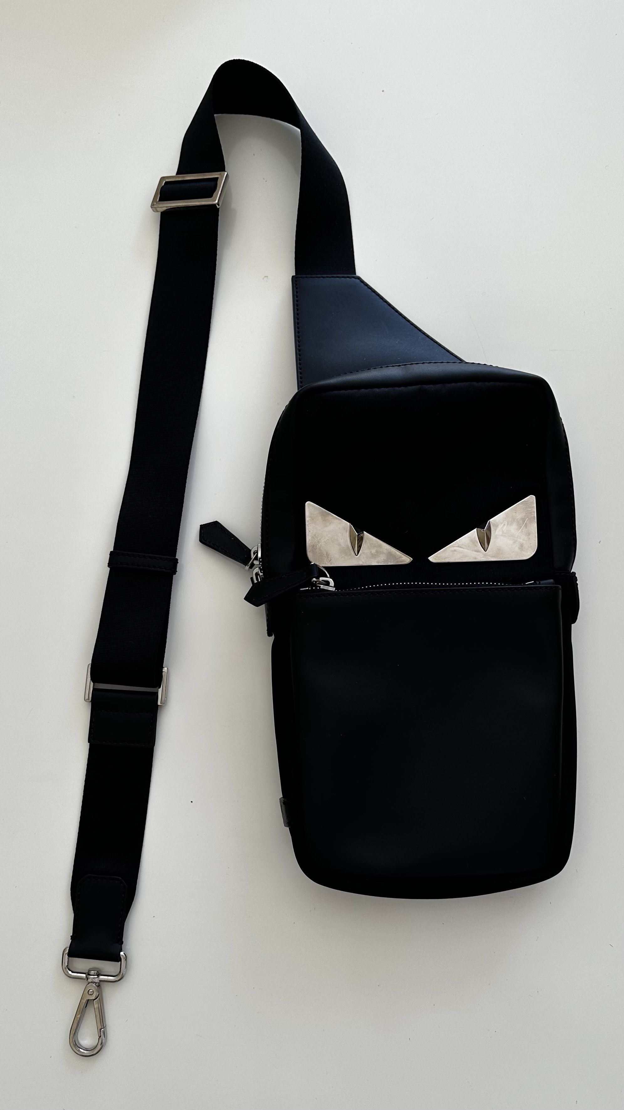 Fendi one shoulder backpack clearance