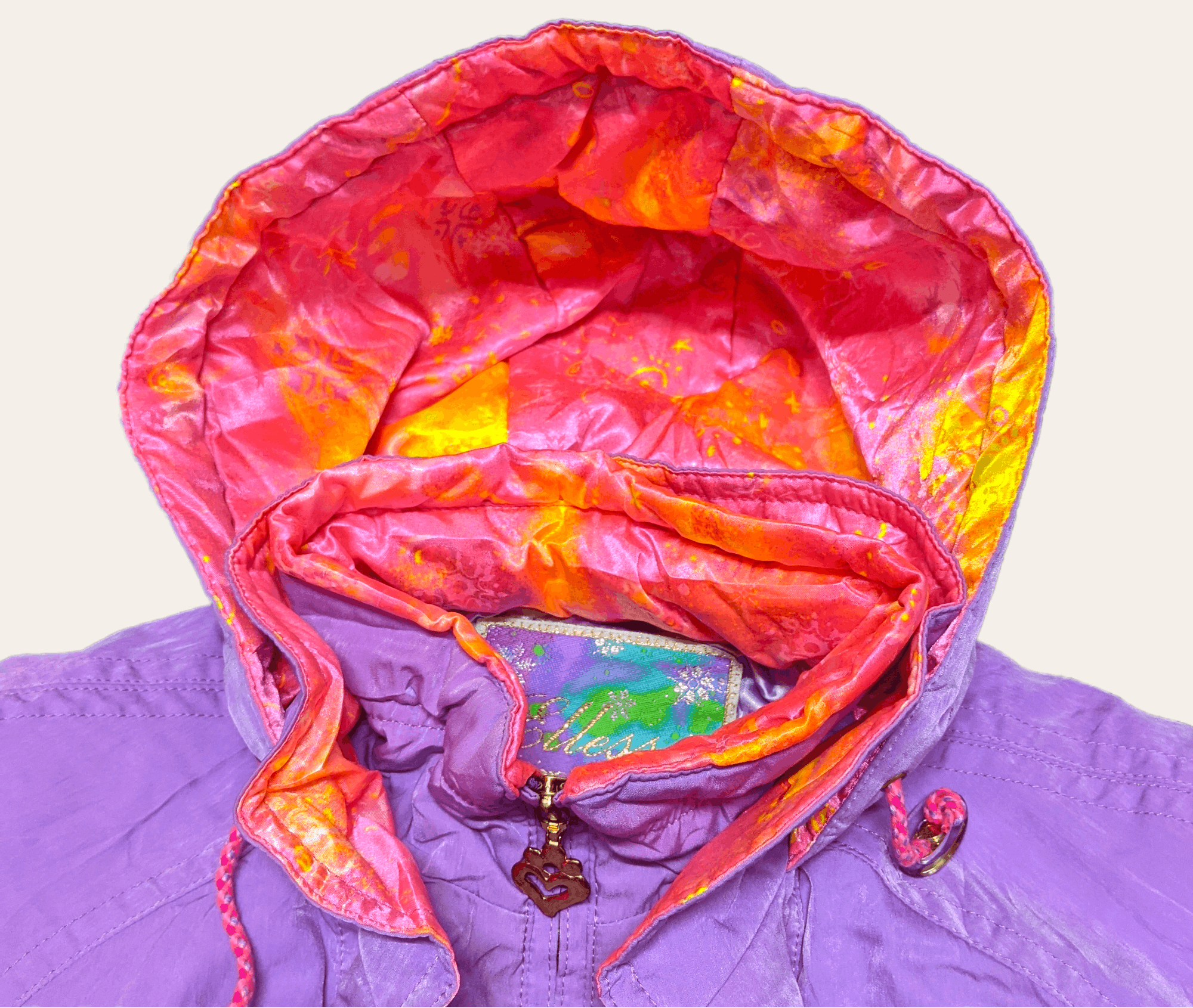 Ellesse × Goldwin × Vintage Vintage 90s Ellesse Vibrant Ski Hooded Light Jacket Size US L / EU 52-54 / 3 - 9 Thumbnail