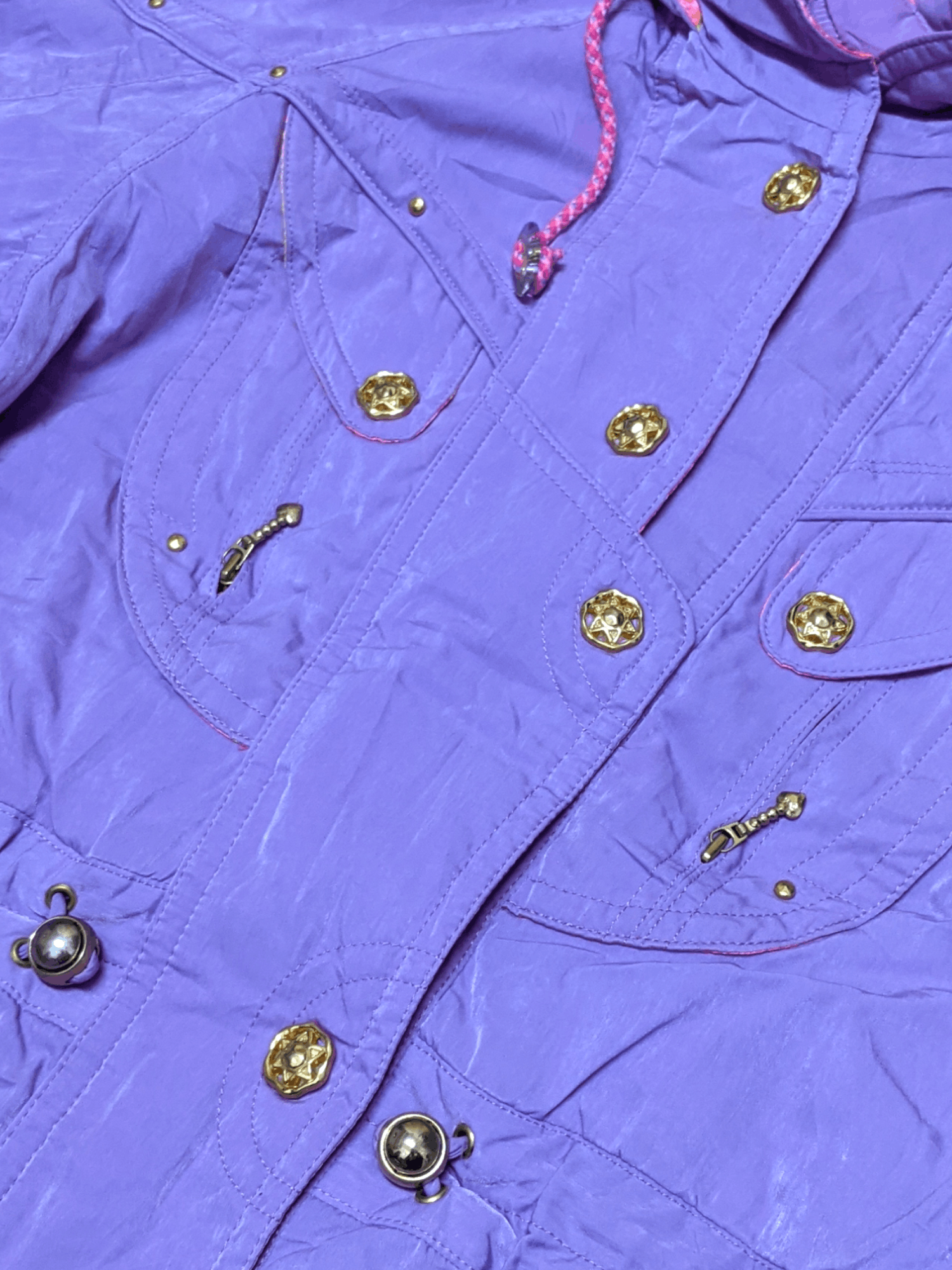 Ellesse × Goldwin × Vintage Vintage 90s Ellesse Vibrant Ski Hooded Light Jacket Size US L / EU 52-54 / 3 - 5 Thumbnail