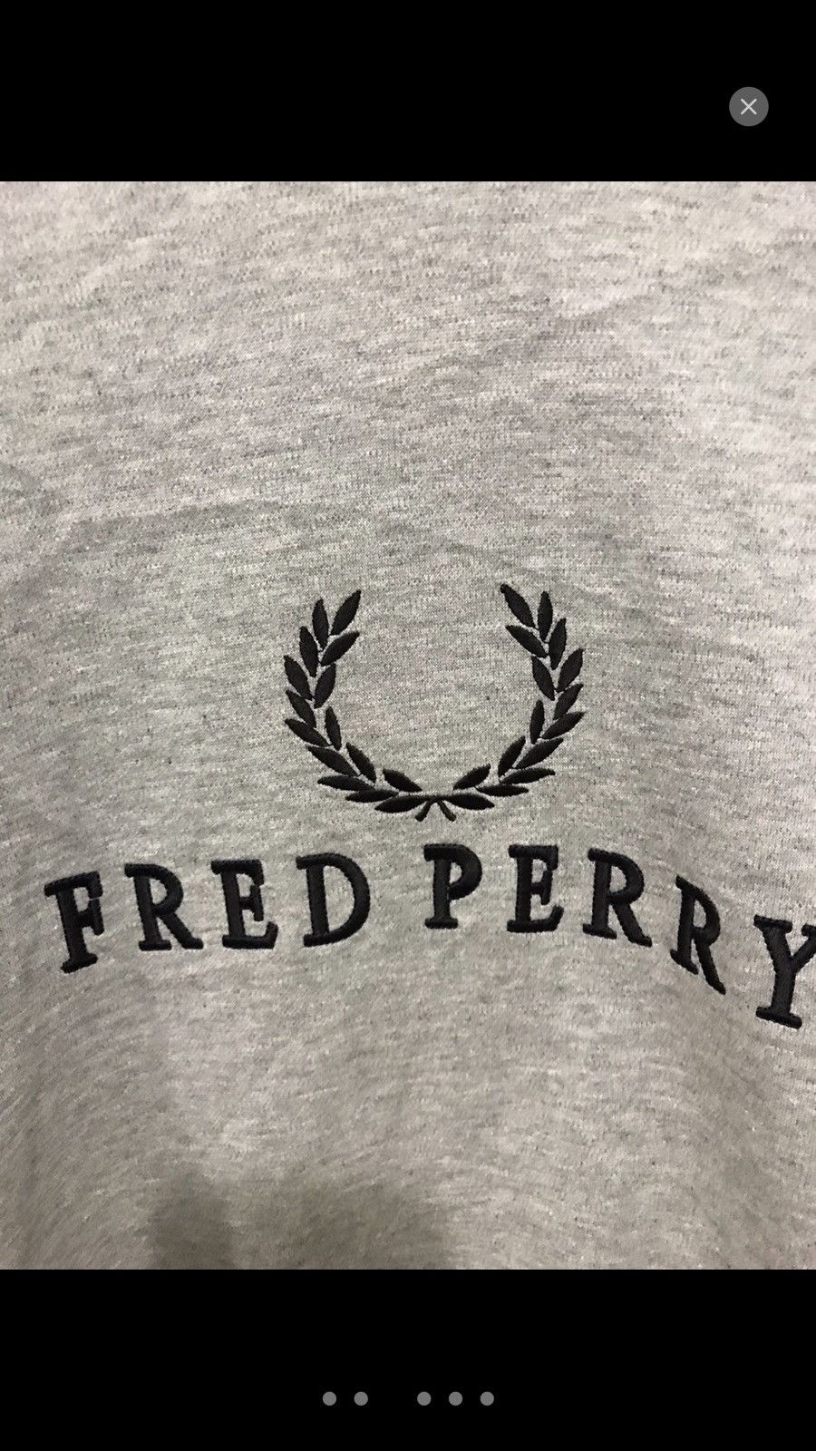 Fred Perry Vintage Fred Perry Big Logo Embroidered Sweatshirt Size US S / EU 44-46 / 1 - 3 Thumbnail