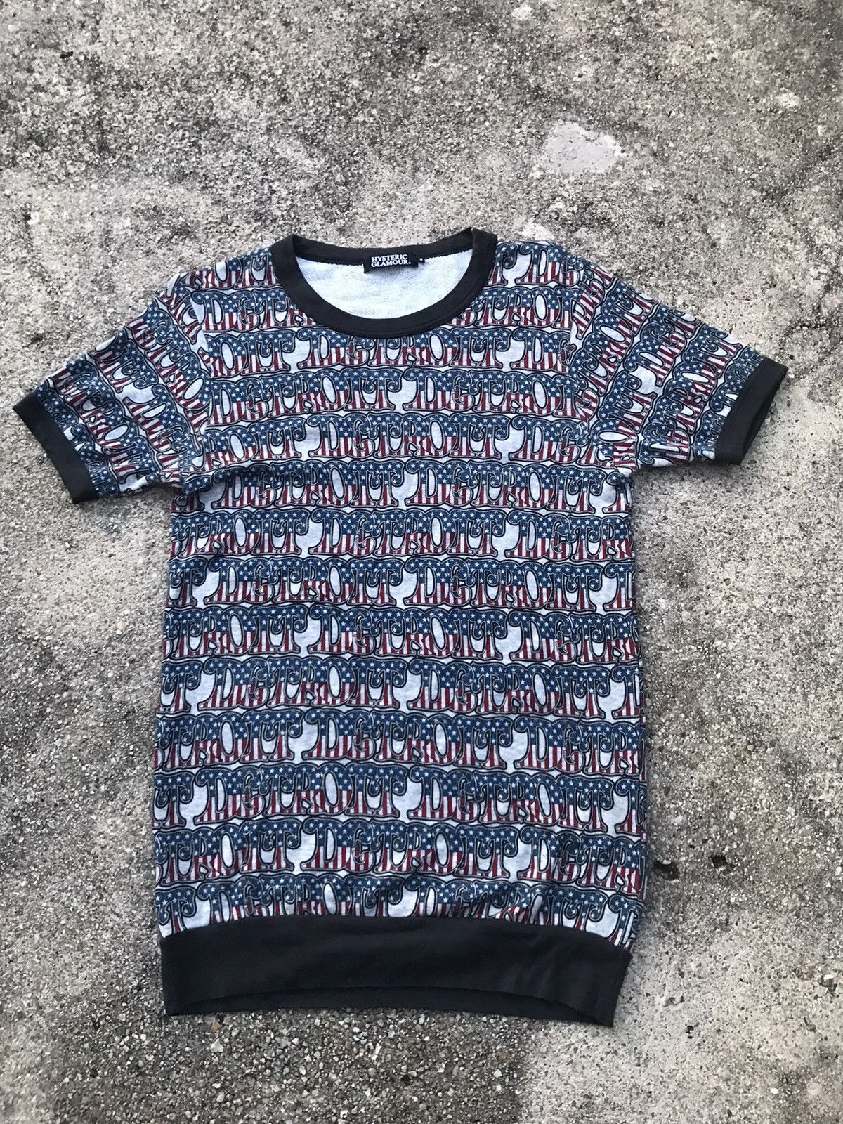 Hysteric Glamour Hysteric Glamour Detroit Overpirnt Shirt Made In Japan Size US S / EU 44-46 / 1 - 1 Thumbnail