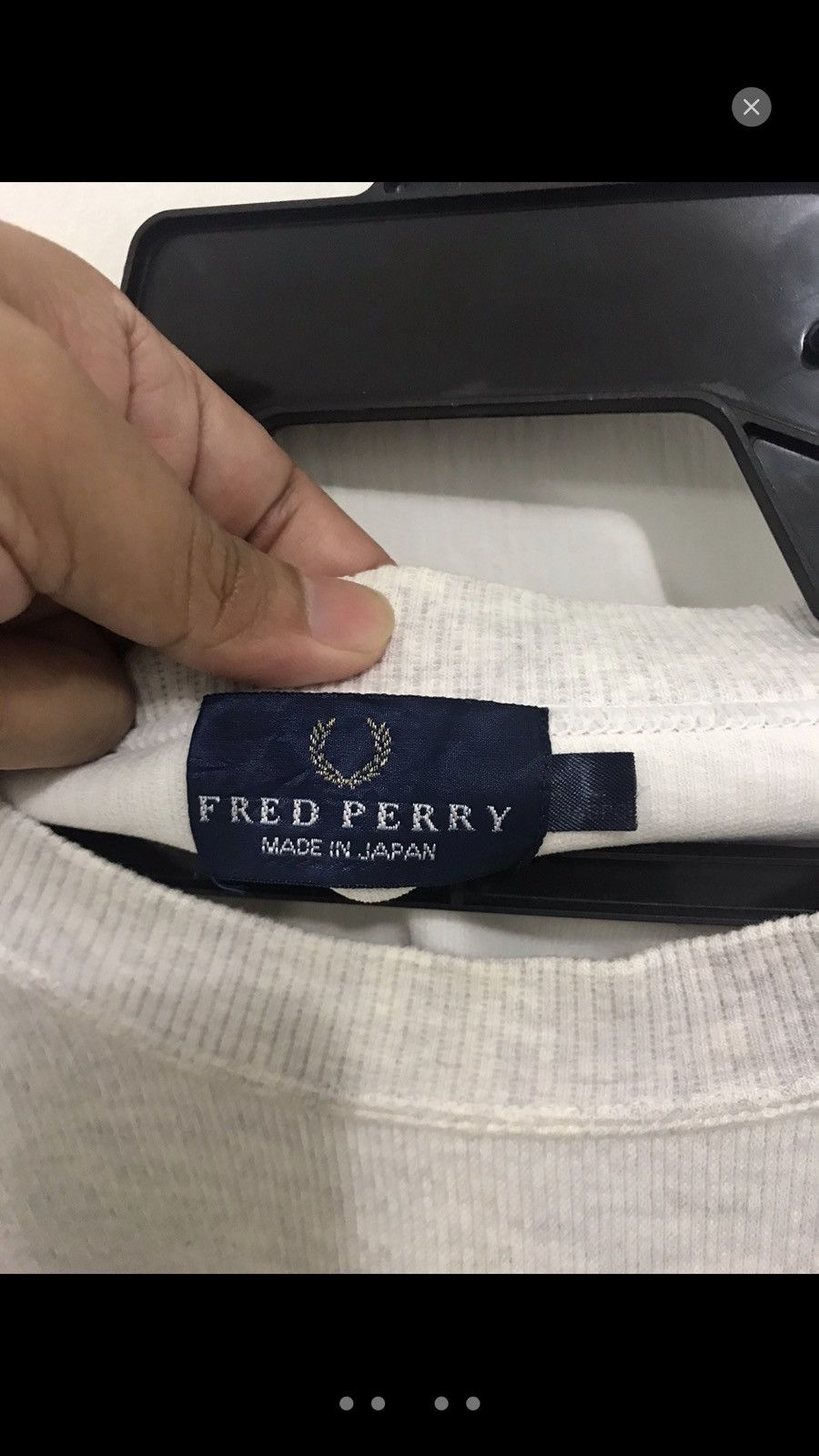 Fred Perry Vintage Fred Perry Big Logo Embroidered Sweatshirt Size US L / EU 52-54 / 3 - 4 Thumbnail