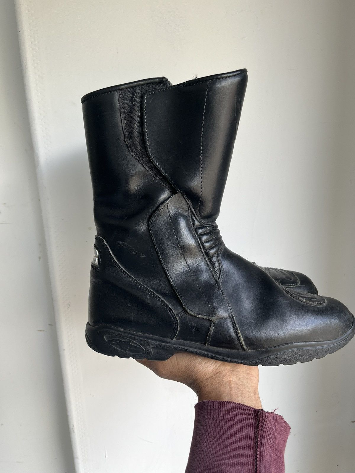 Stella RT-7 Touring Drystar® - Black Motorcycle Boots | Alpinestars