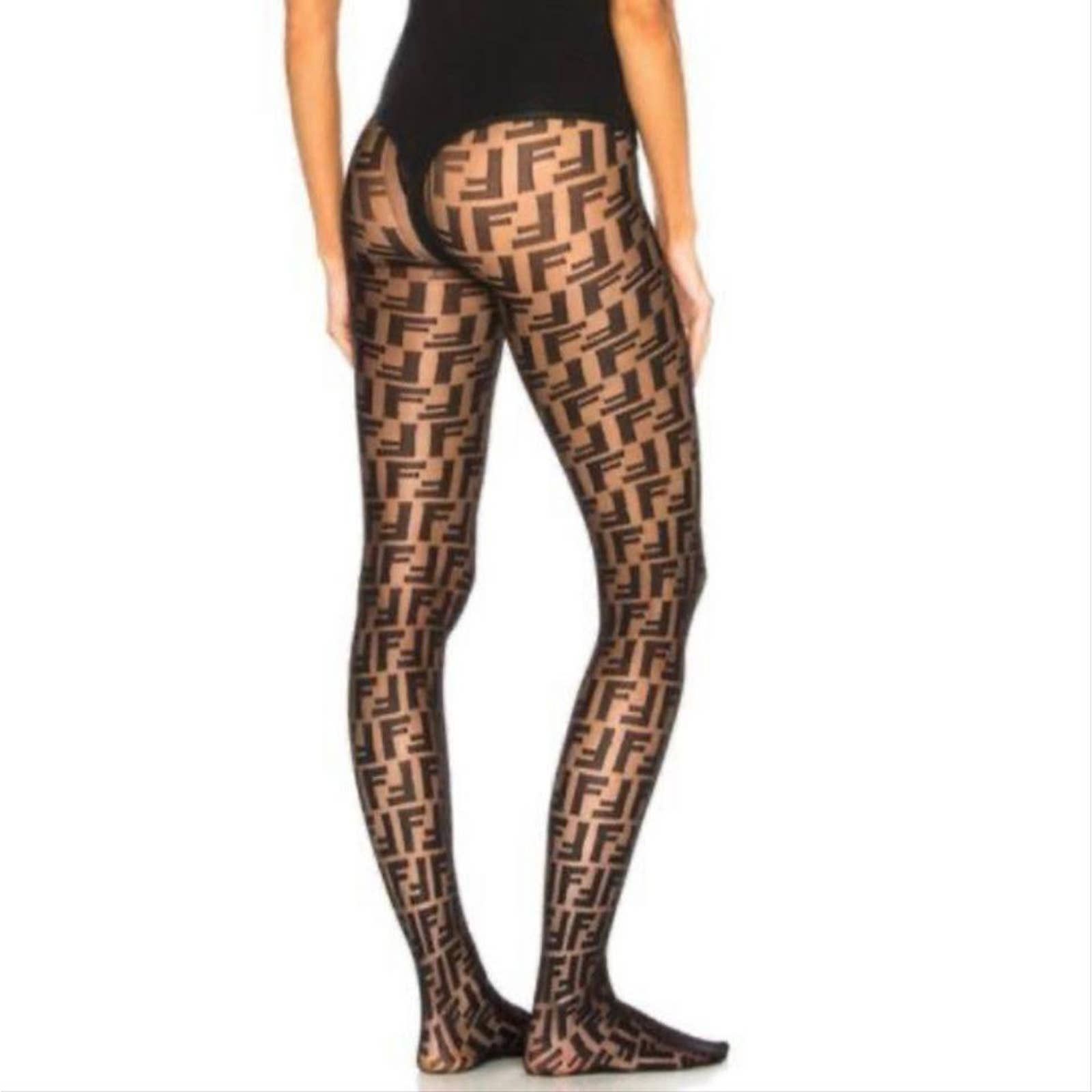 Fendi FF Logo Tights Small