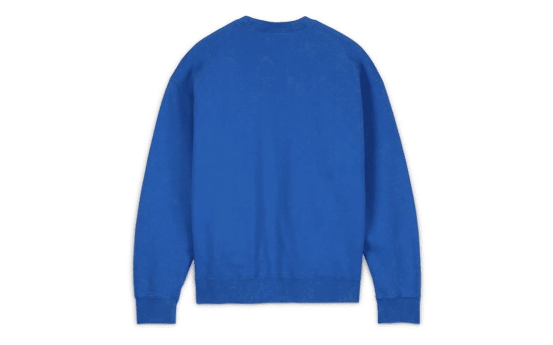 Nike St ssy x Nike NRG Acid Wash Fleece Crewneck Blue Grailed