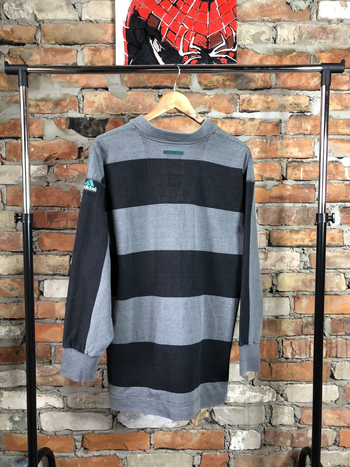 Adidas Vintage Adidas Equipment Sweatshirt Long Sleeve Size US L / EU 52-54 / 3 - 2 Thumbnail