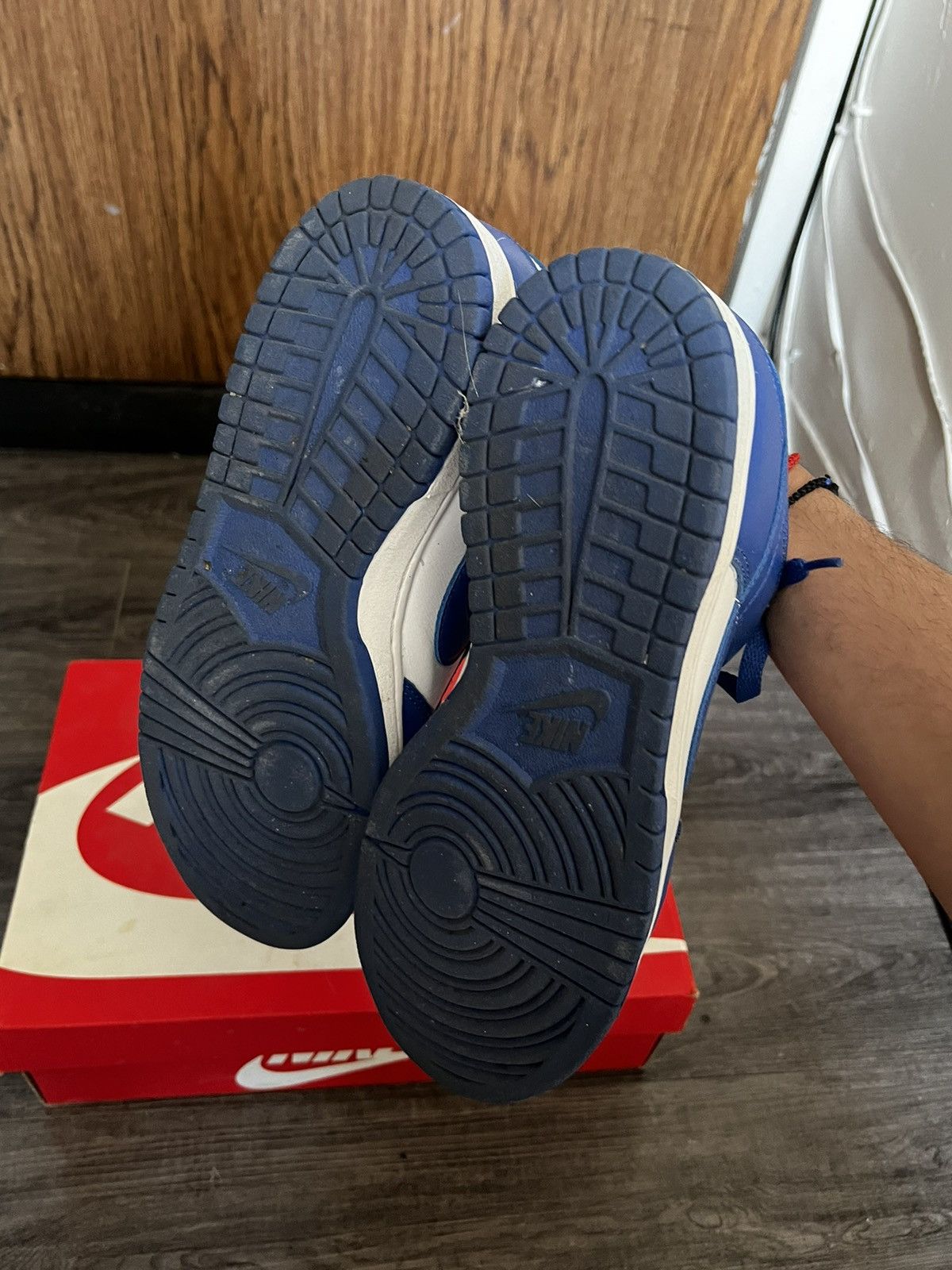 Jordan Brand Nike Kentucky Blue Dunk Low Size US 9.5 / EU 42-43 - 4 Thumbnail