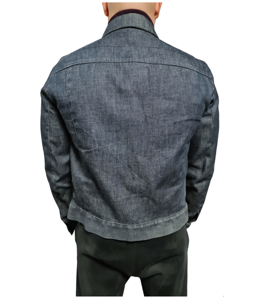 Diesel Diesel Dark Dry Denim Devision Jacket Vintage Size US L / EU 52-54 / 3 - 3 Thumbnail