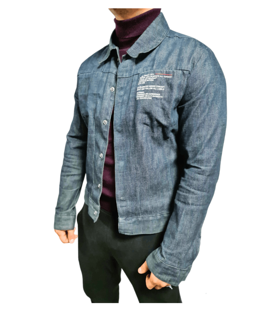Diesel Diesel Dark Dry Denim Devision Jacket Vintage Size US L / EU 52-54 / 3 - 1 Thumbnail