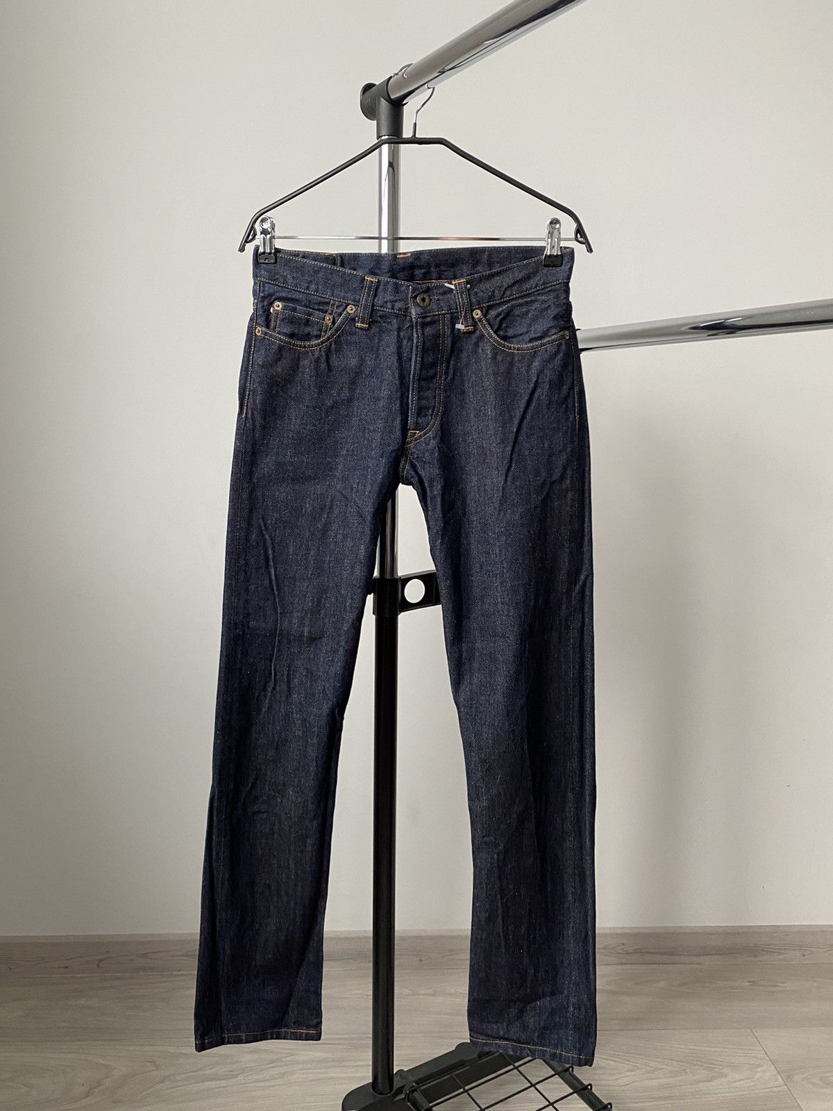 Japan Blue Japan Blue JB0406 14OZ Selvedge Denim Tapered Jeans Size US 29 - 2 Thumbnail