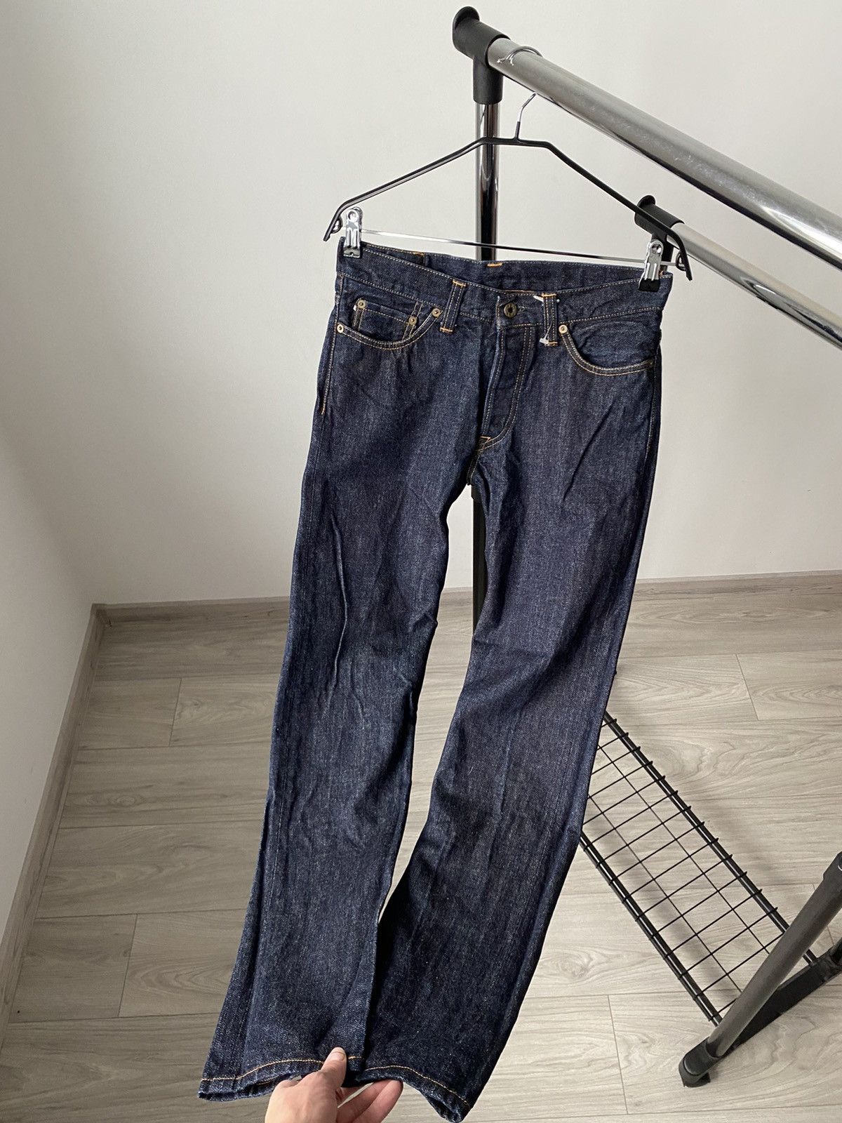 Japan Blue Japan Blue JB0406 14OZ Selvedge Denim Tapered Jeans Size US 29 - 7 Thumbnail