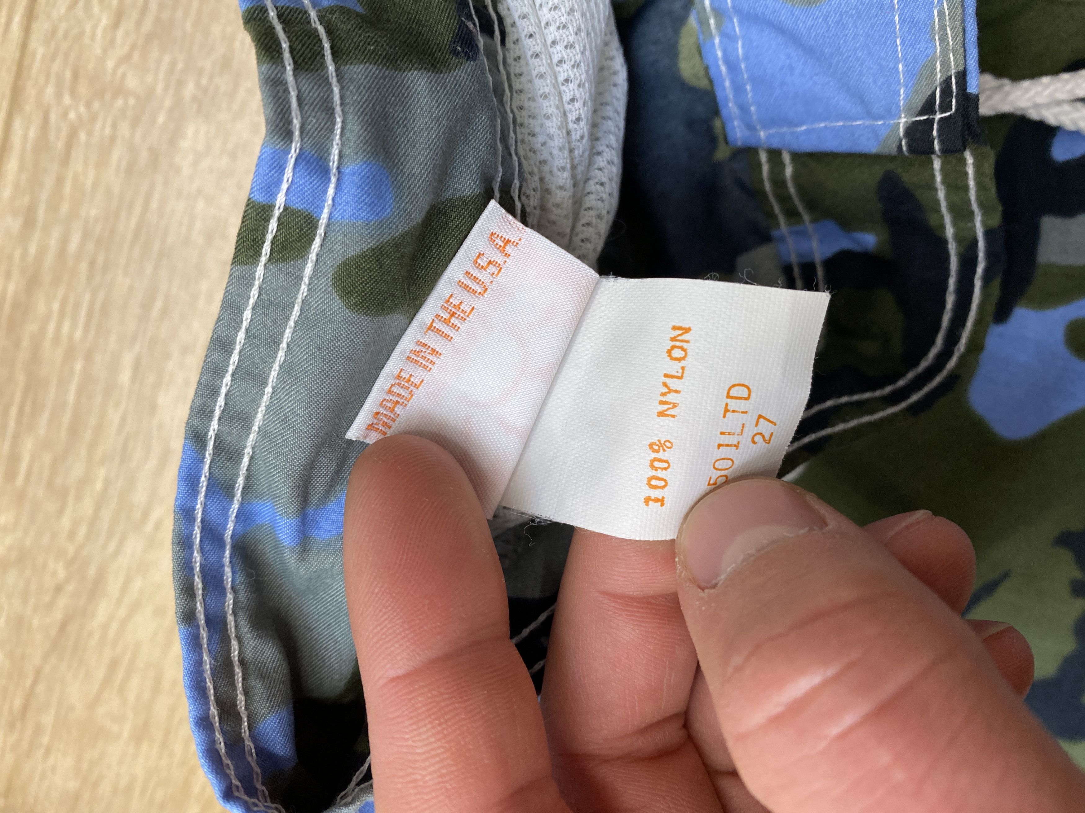 Sundek Sundek 27 Camouflag Board Shorts Trunks Bath Suit Size 27 xS Size US 27 - 11 Thumbnail