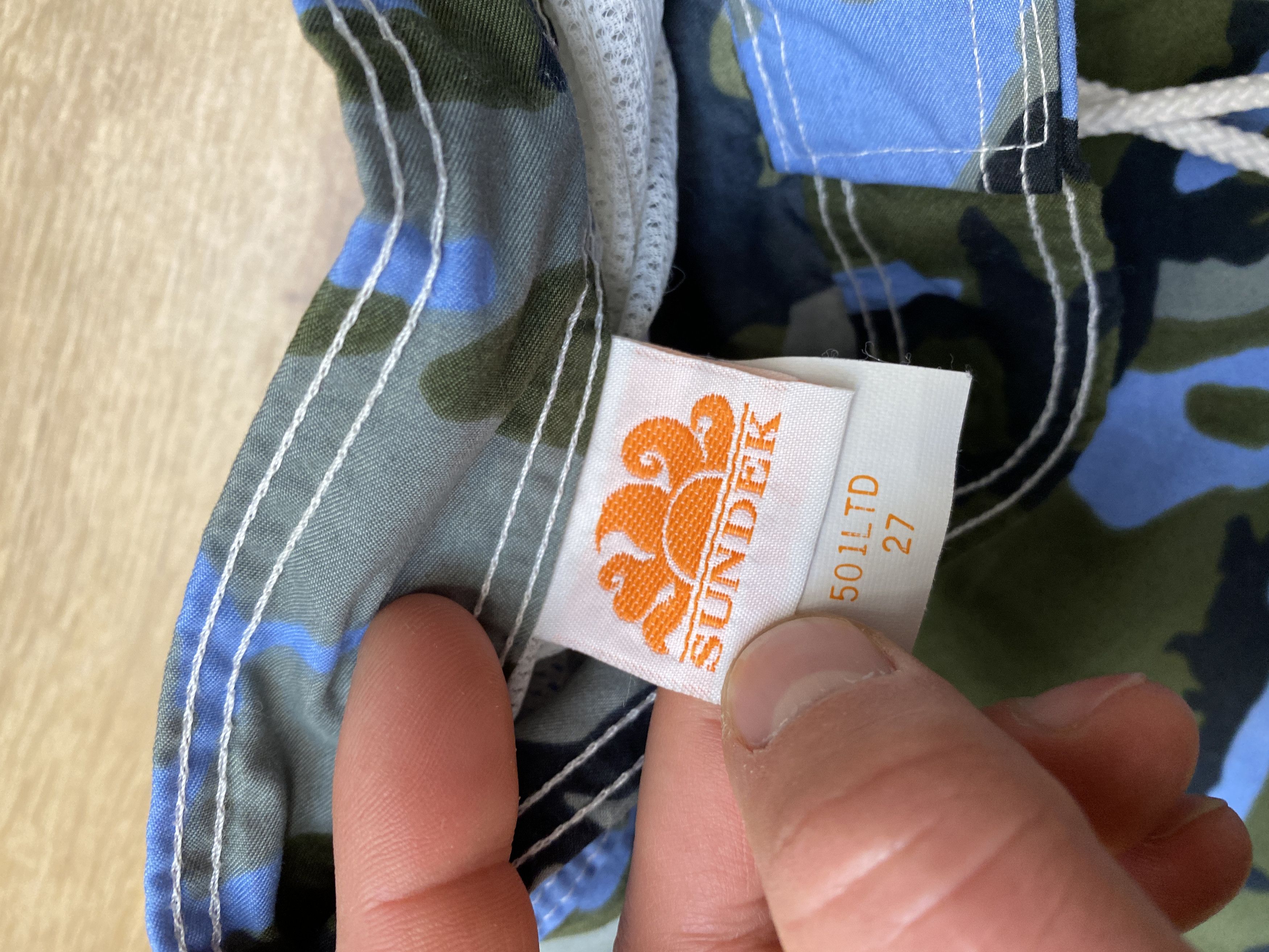 Sundek Sundek 27 Camouflag Board Shorts Trunks Bath Suit Size 27 xS Size US 27 - 12 Thumbnail