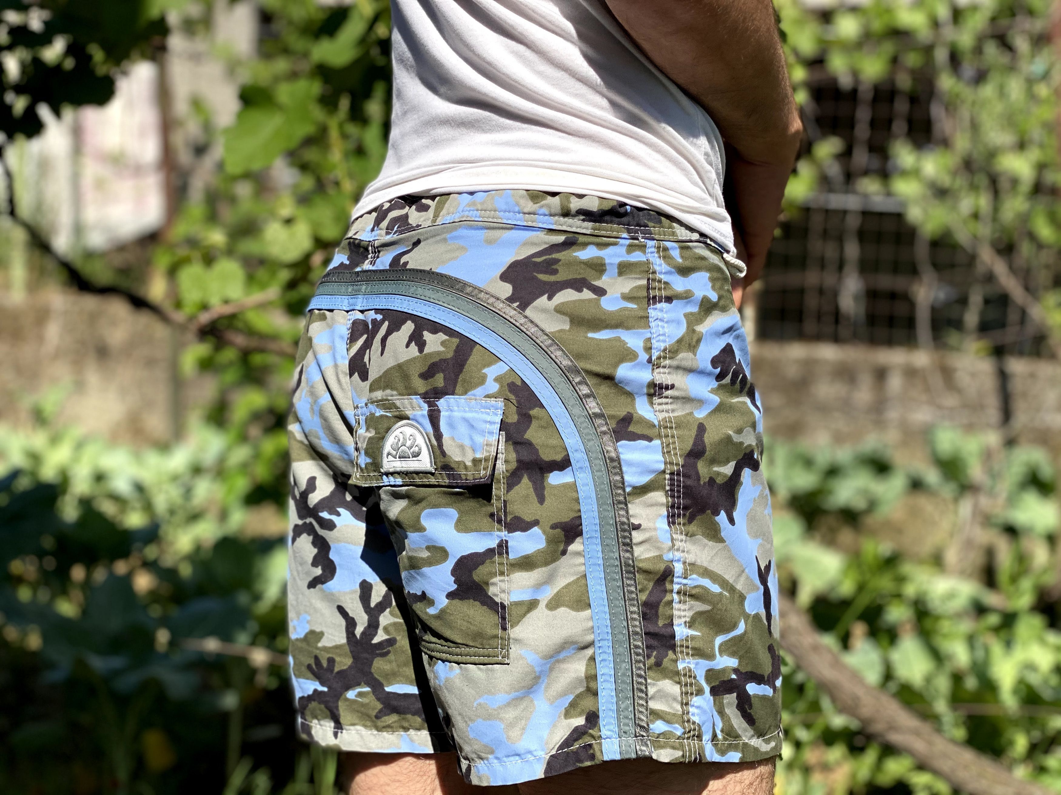Sundek Sundek 27 Camouflag Board Shorts Trunks Bath Suit Size 27 xS Size US 27 - 1 Thumbnail