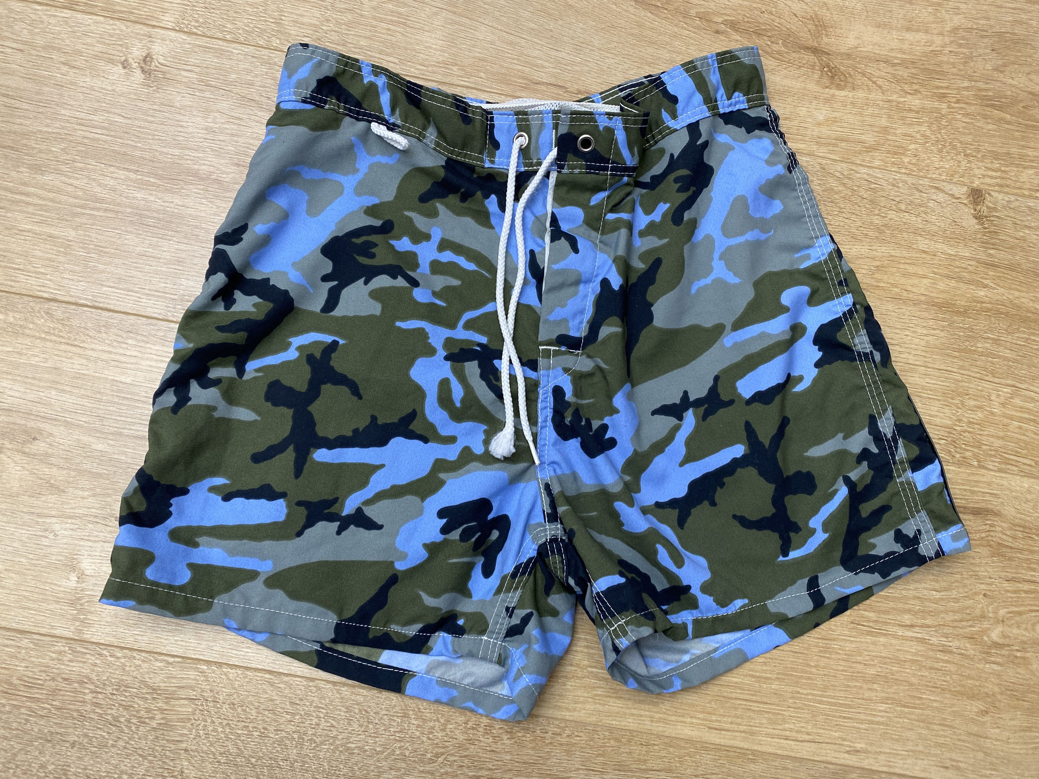 Sundek Sundek 27 Camouflag Board Shorts Trunks Bath Suit Size 27 xS Size US 27 - 4 Thumbnail