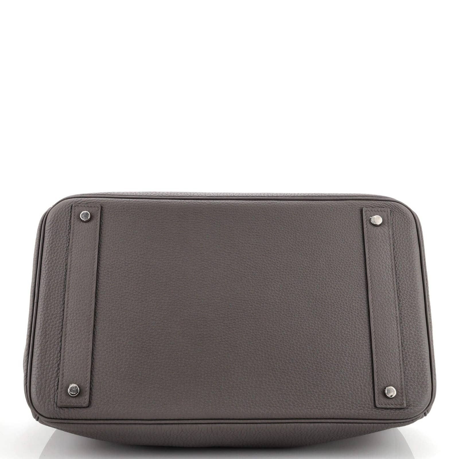 Hermes HAC HSS Birkin Bag Grey Togo with Palladium Hardware 40 Size ONE SIZE - 5 Thumbnail