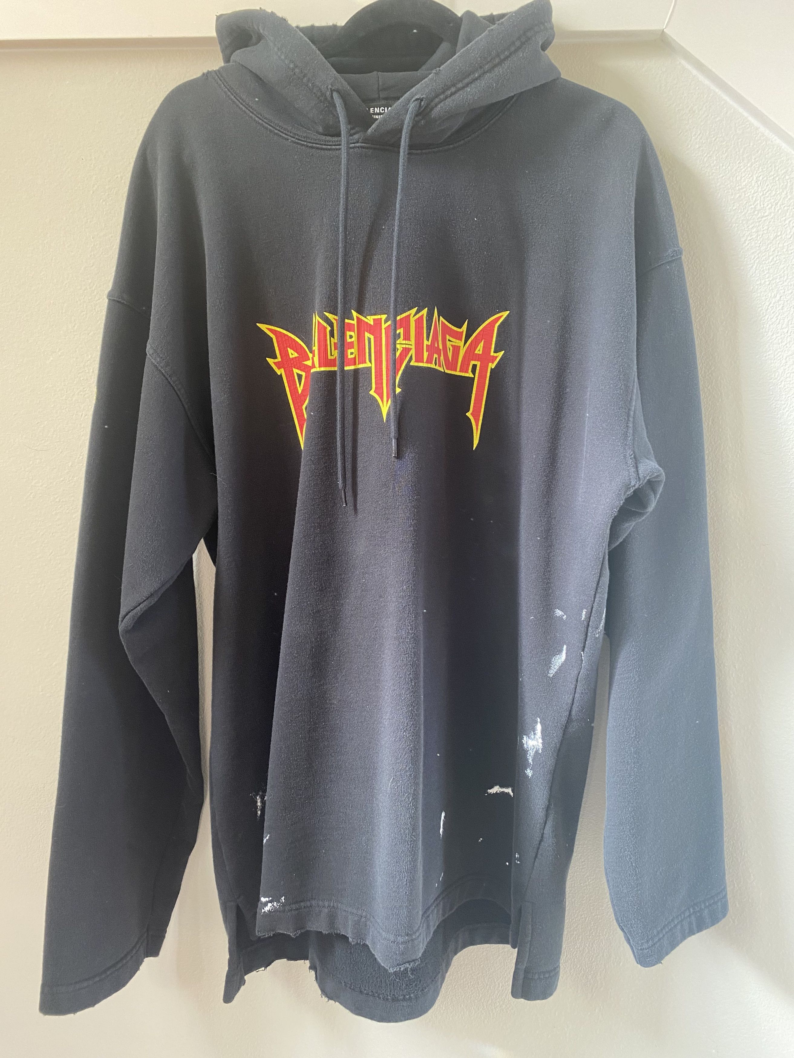 Balenciaga Balenciaga Metal Hoodie Size US M / EU 48-50 / 2 - 1 Thumbnail