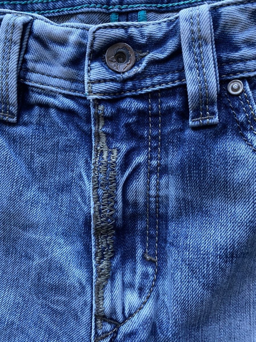 Diesel Diesel Thanaz Slim Patch Denim Jeans Rare Skinny Y2K Italy Size US 30 / EU 46 - 4 Thumbnail