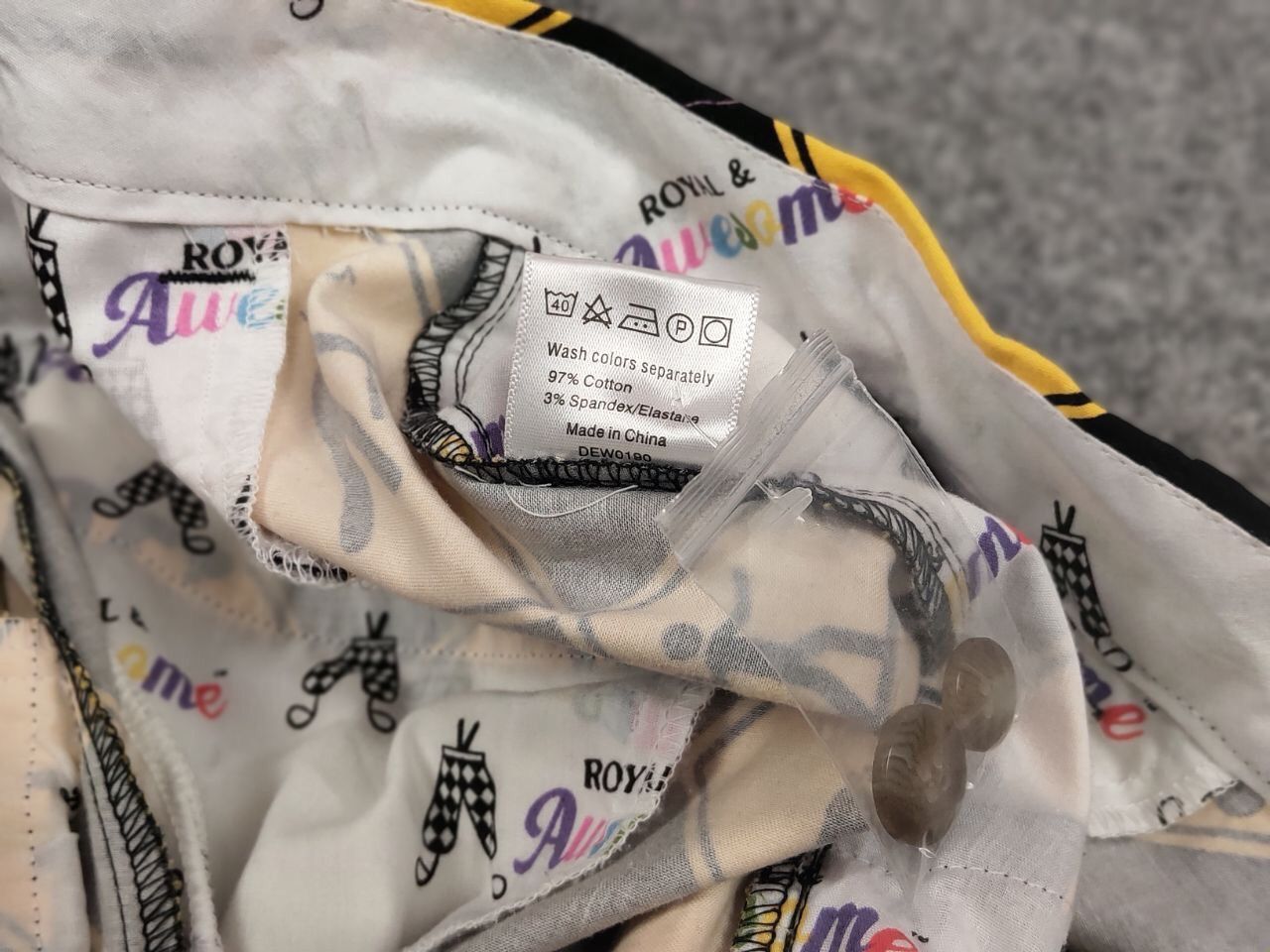 Vintage Vintage Royal Awesome All Logo print Classic Trousers Pants Size US 38 / EU 54 - 22 Thumbnail