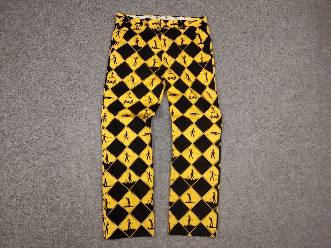 Vintage Vintage Royal Awesome All Logo print Classic Trousers Pants Size US 38 / EU 54 - 15 Thumbnail