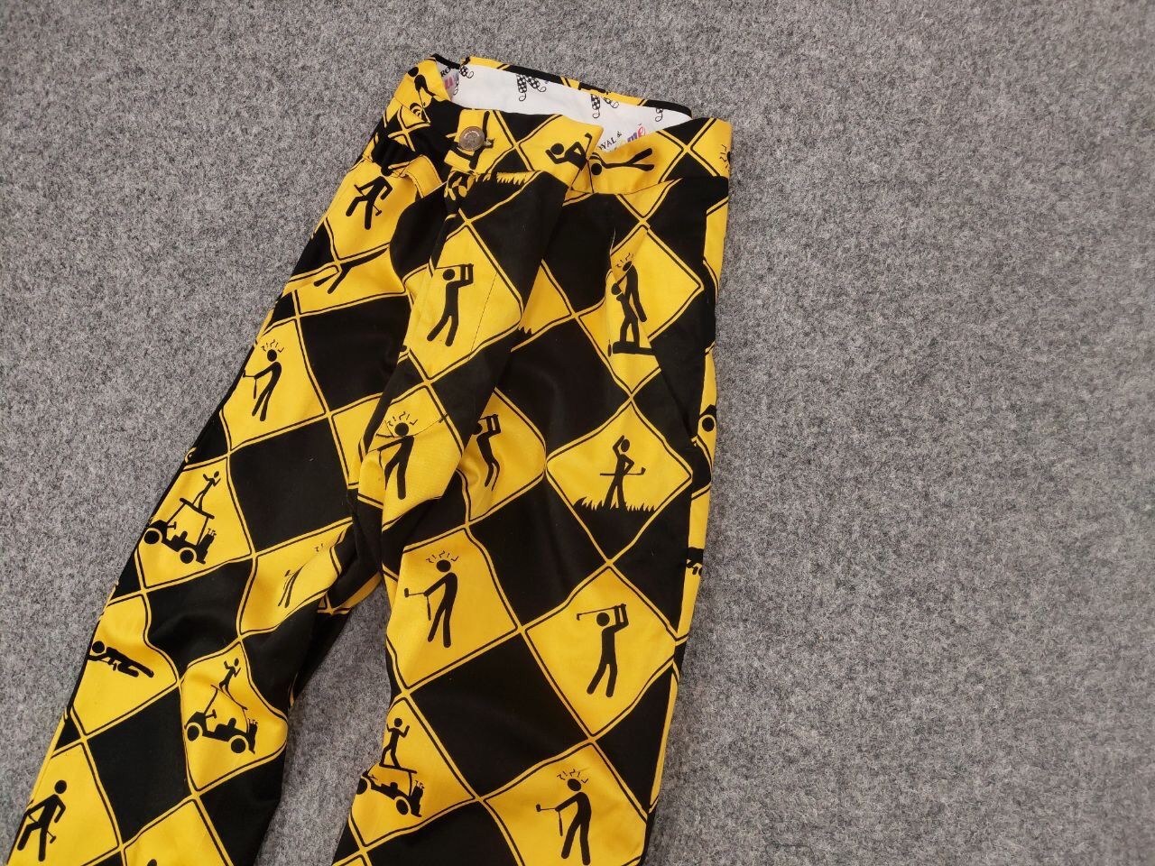 Vintage Vintage Royal Awesome All Logo print Classic Trousers Pants Size US 38 / EU 54 - 4 Thumbnail