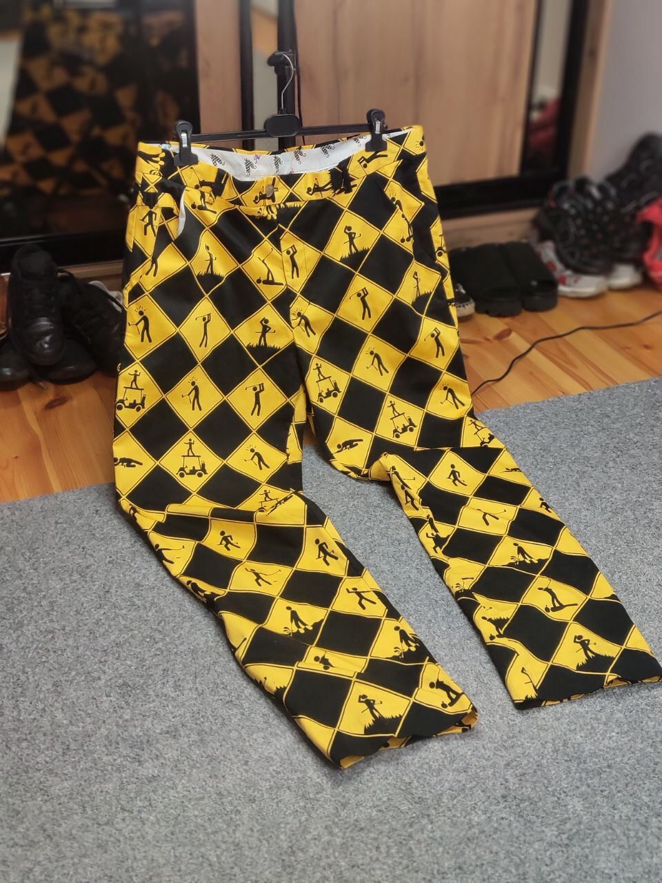 Vintage Vintage Royal Awesome All Logo print Classic Trousers Pants Size US 38 / EU 54 - 23 Thumbnail