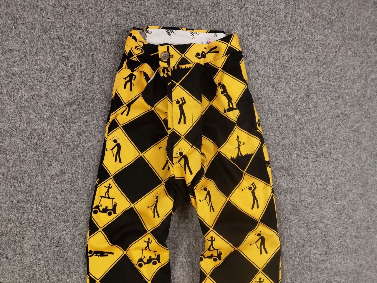 Vintage Vintage Royal Awesome All Logo print Classic Trousers Pants Size US 38 / EU 54 - 7 Thumbnail