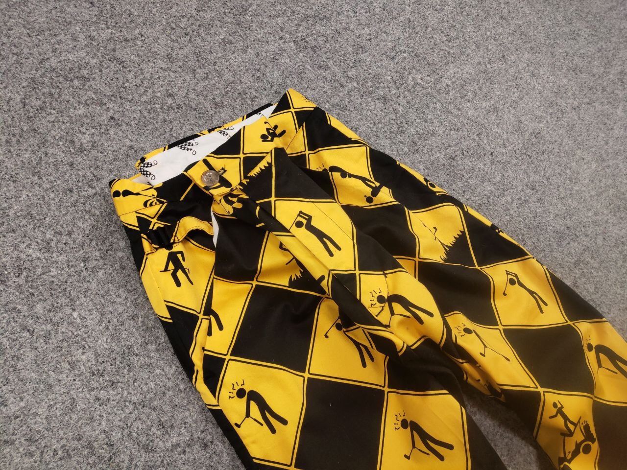 Vintage Vintage Royal Awesome All Logo print Classic Trousers Pants Size US 38 / EU 54 - 11 Thumbnail