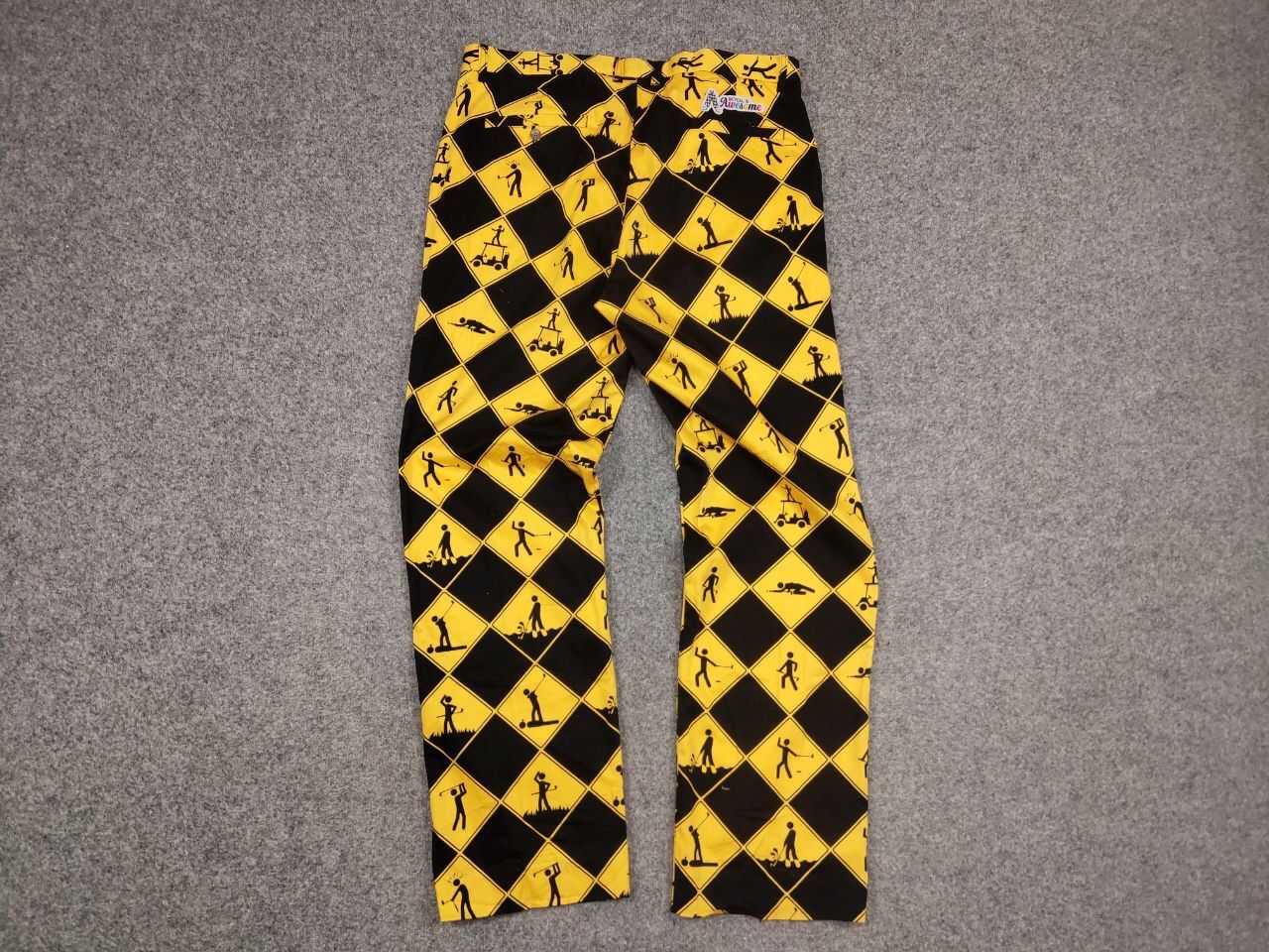 Vintage Vintage Royal Awesome All Logo print Classic Trousers Pants Size US 38 / EU 54 - 16 Thumbnail