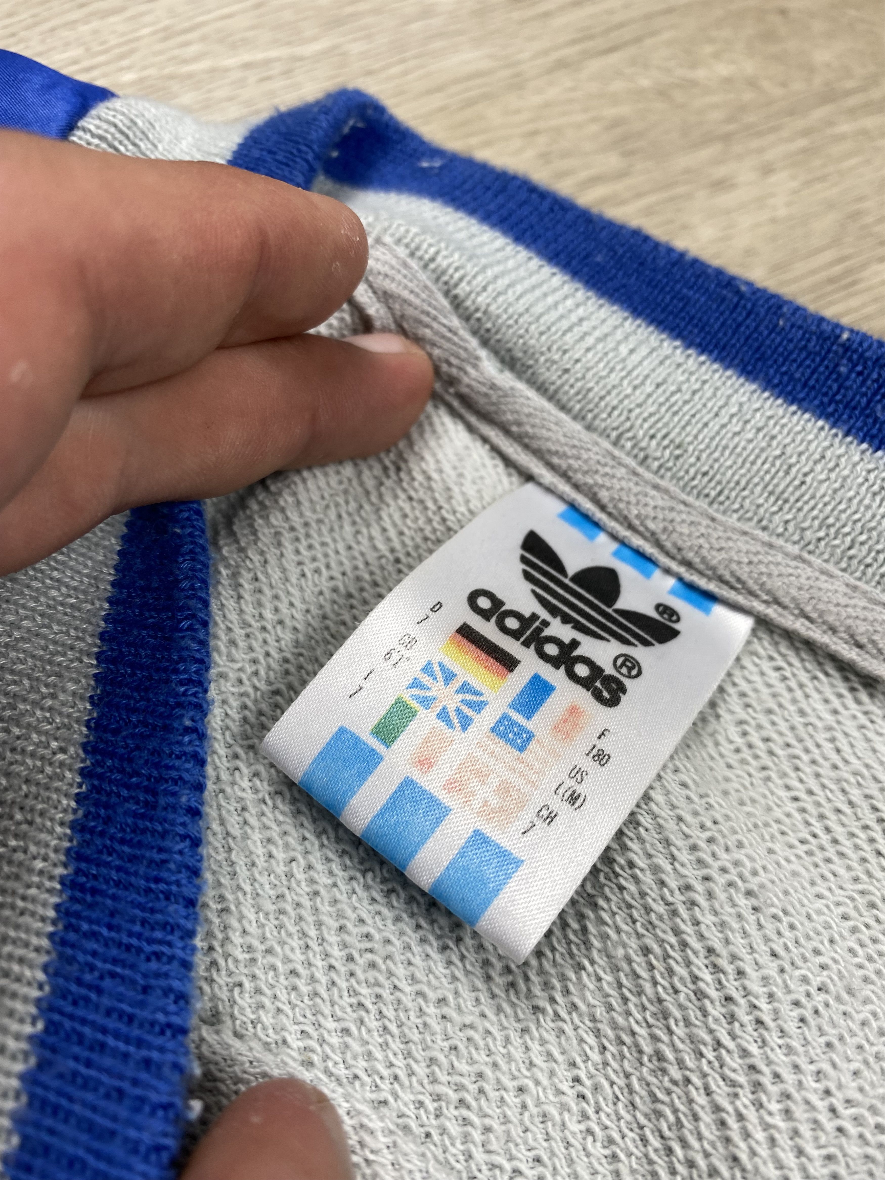 Adidas ADIDAS 90s Vintage Mens Track Suit Sweatshirt & Pants Size US 32 / EU 48 - 5 Thumbnail