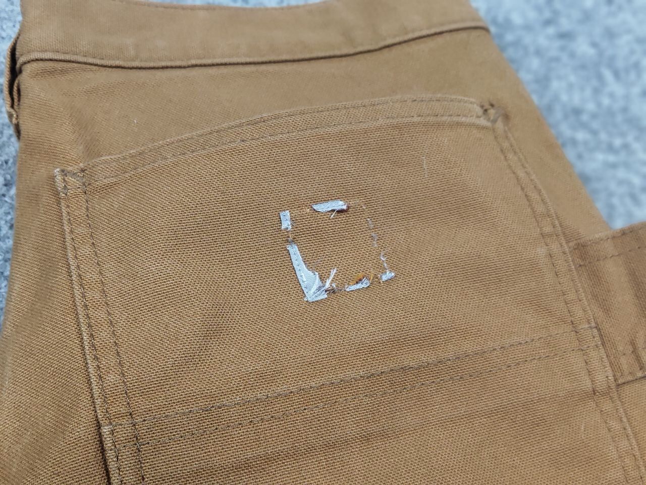 Carhartt Vintage Carhartt stretch duck double front Pocket Pants Size US 30 / EU 46 - 13 Thumbnail