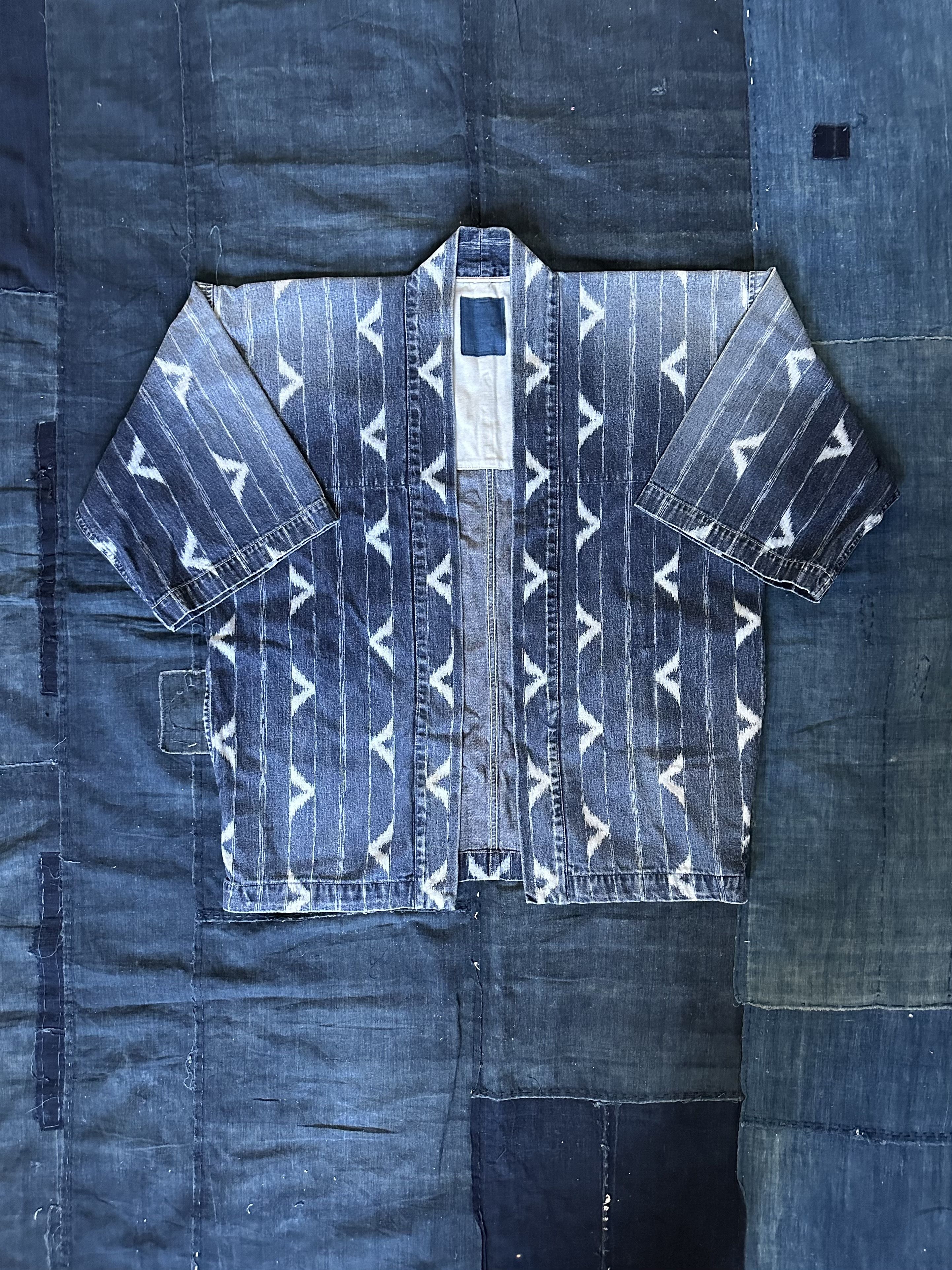 Visvim I.C.T. SS HAPPI WABASH DMGD-