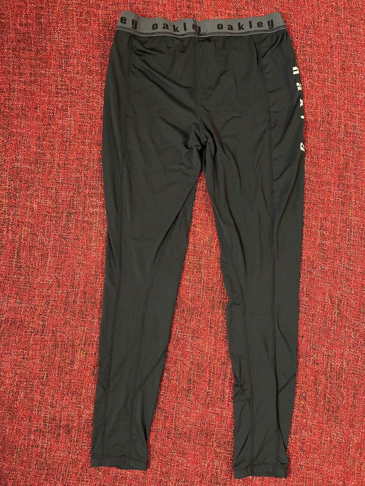 Oakley × Vintage Oakley vintage Y2K gorpcore style logo leggings Size US 32 / EU 48 - 6 Thumbnail