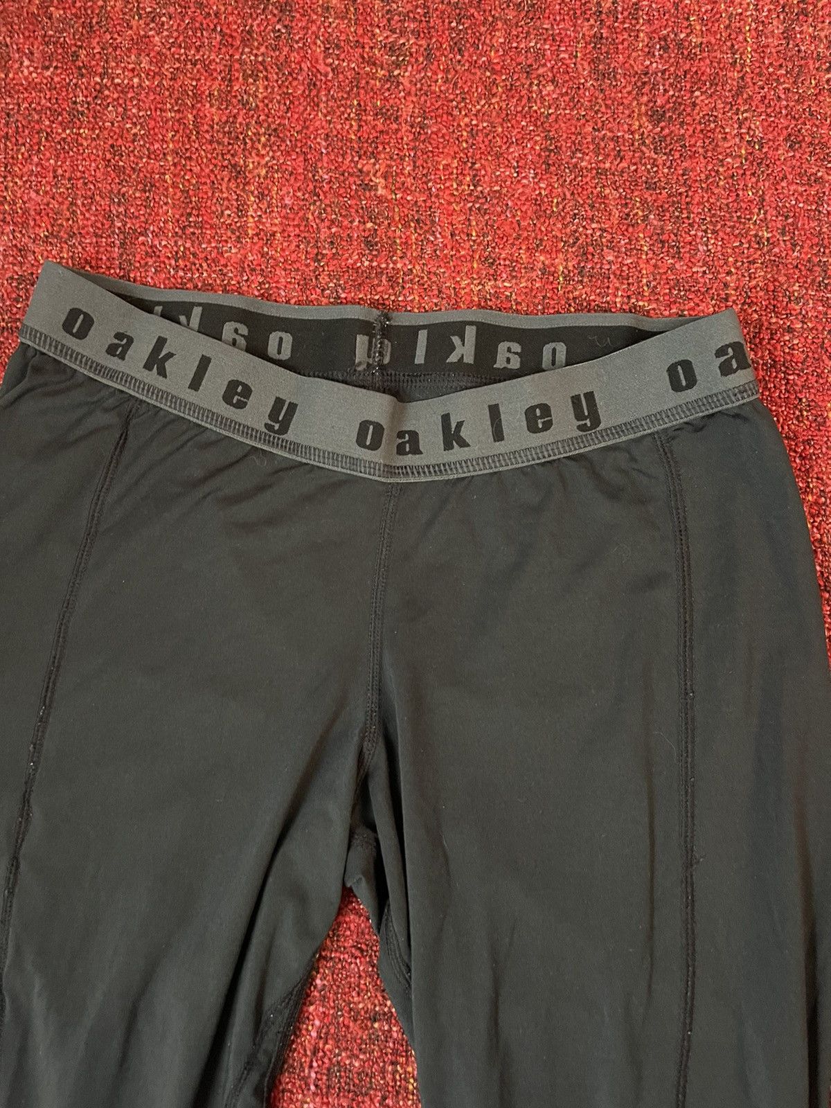 Oakley × Vintage Oakley vintage Y2K gorpcore style logo leggings Size US 32 / EU 48 - 2 Thumbnail