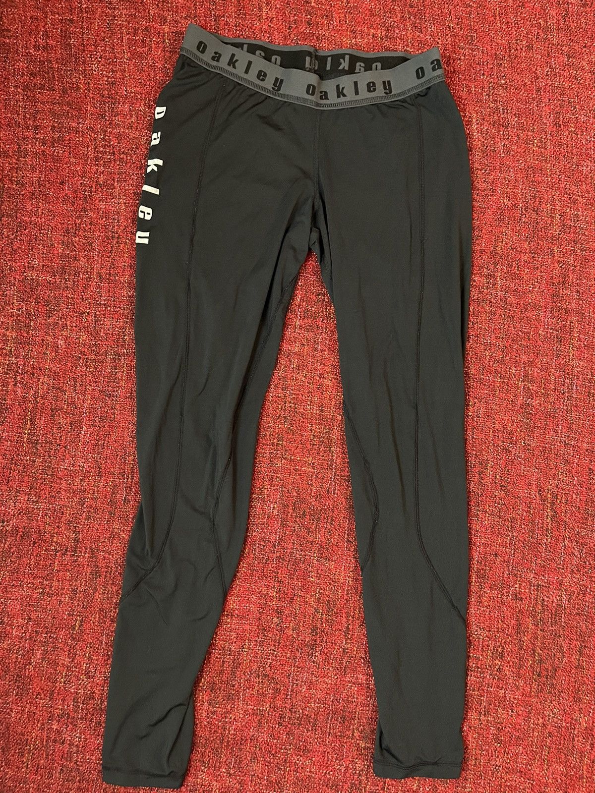 Oakley × Vintage Oakley vintage Y2K gorpcore style logo leggings Size US 32 / EU 48 - 1 Thumbnail